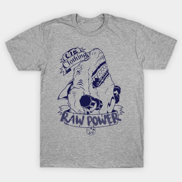 OTE Raw Power W/O color T-Shirt by OwnTheElementsClothing